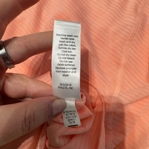 Athleta Shadow Stripe Chi Tee - Picture 9 of 9